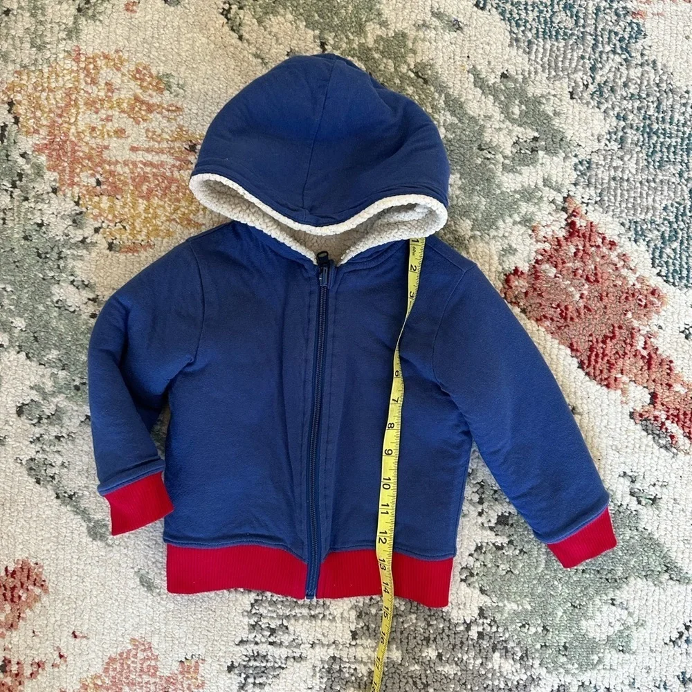 The Children’s Place 2T Boy Reversible Hooded Jacket  Good condition